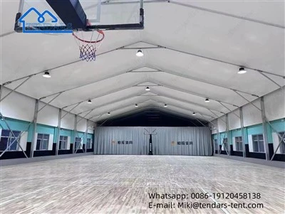 Veľký hliníkový basketbalový súd